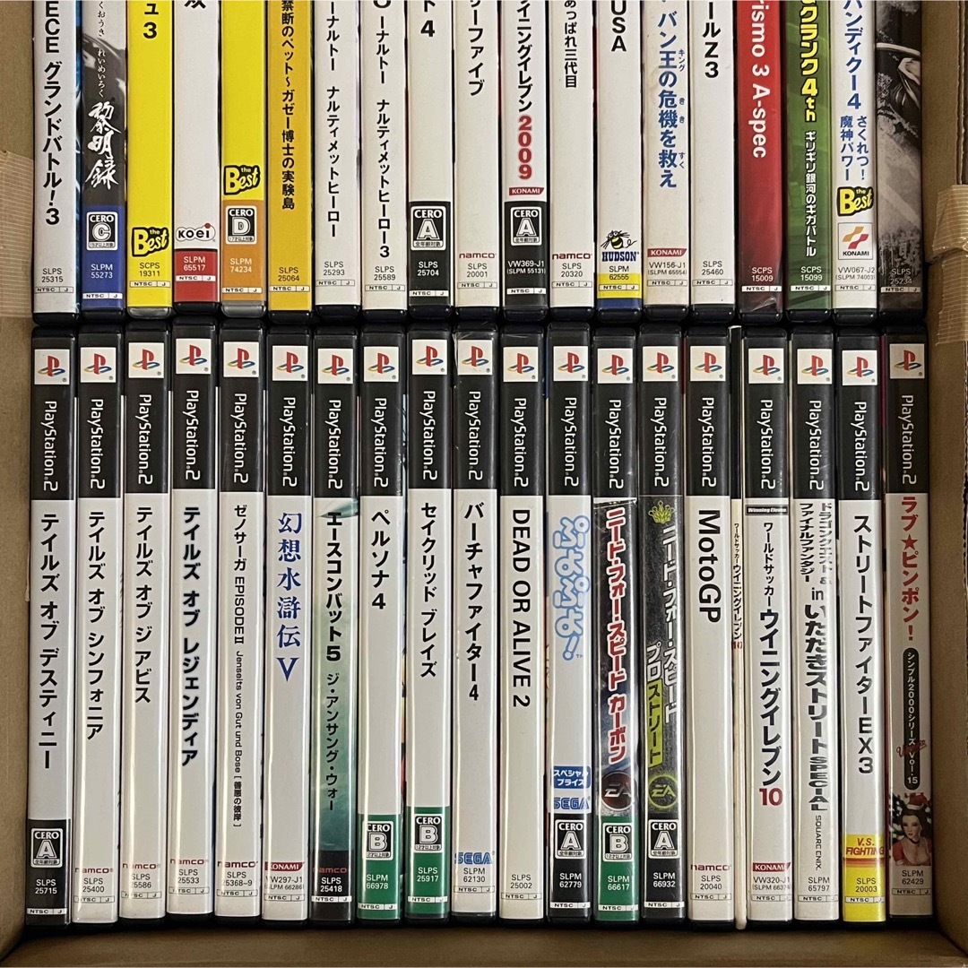 PlayStation2(プレイステーション2)のPS2 ソフト まとめ売り プレステ２ソフト 40本 エンタメ/ホビーのゲームソフト/ゲーム機本体(家庭用ゲームソフト)の商品写真