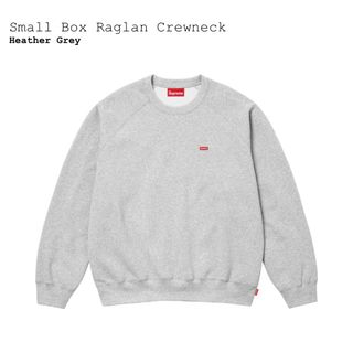 シュプリーム(Supreme)のsupreme small box crewxneck  raglan(スウェット)