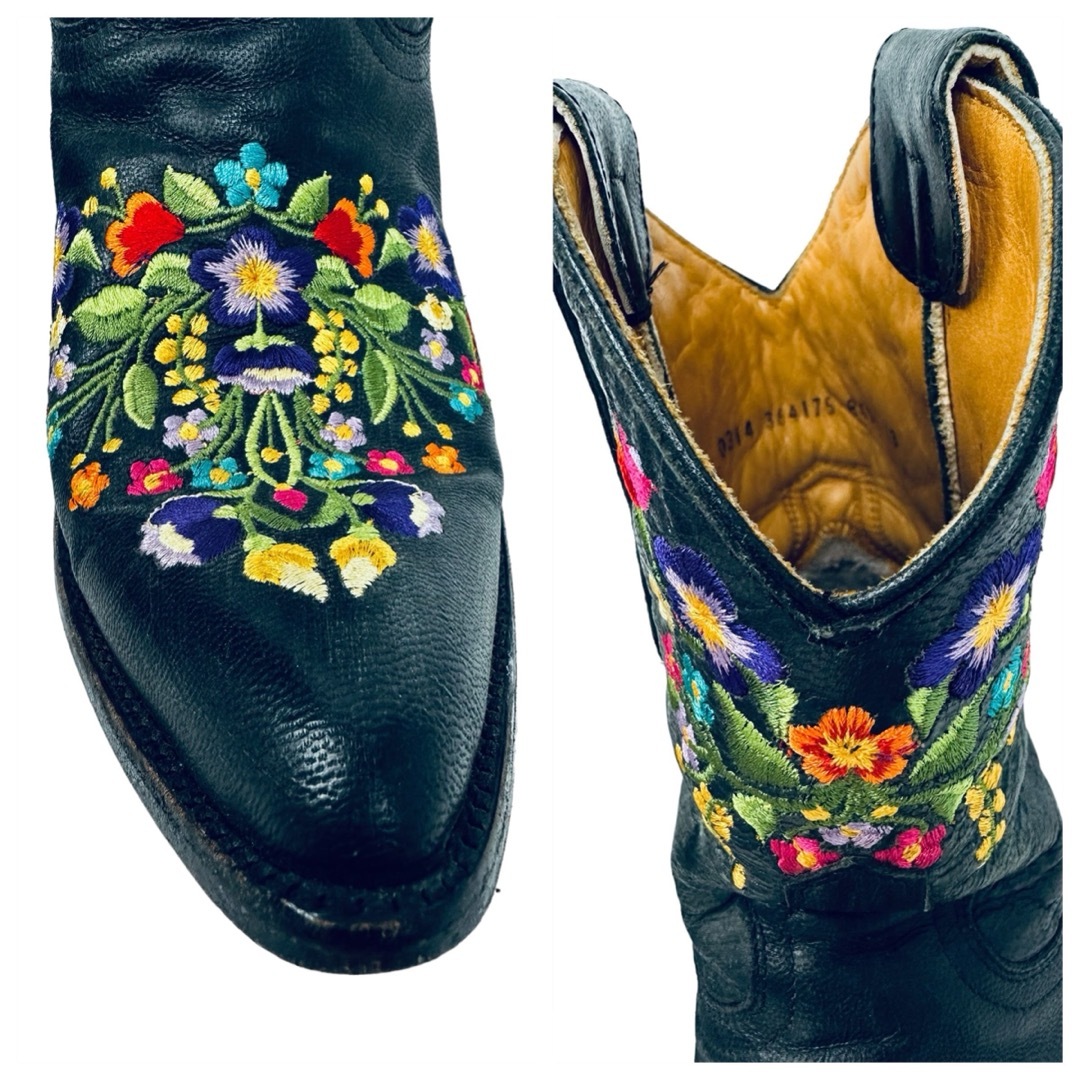Tony Lama(トニーラマ)の美品♪OLDGRHNGO製ウェスタンブーツ 8B 1/2 23.5〜24.5cm レディースの靴/シューズ(ブーツ)の商品写真