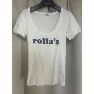 エディットフォールル(EDIT.FOR LULU)のROLLA‘S ローラス　 カットソー　Tee  S size (Tシャツ(半袖/袖なし))