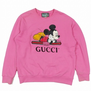 グッチ(Gucci)のグッチ×ディズニー ミッキーマウス ヴィンテージロゴプリント スウェット シャツ(その他)