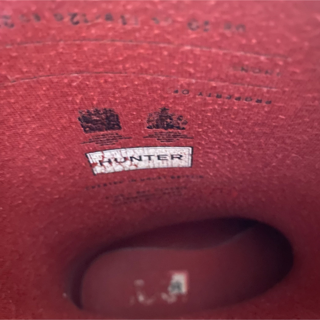 HUNTER(ハンター)のHunter First Classic ハンター　レインブーツ　UK10 キッズ/ベビー/マタニティのキッズ靴/シューズ(15cm~)(長靴/レインシューズ)の商品写真