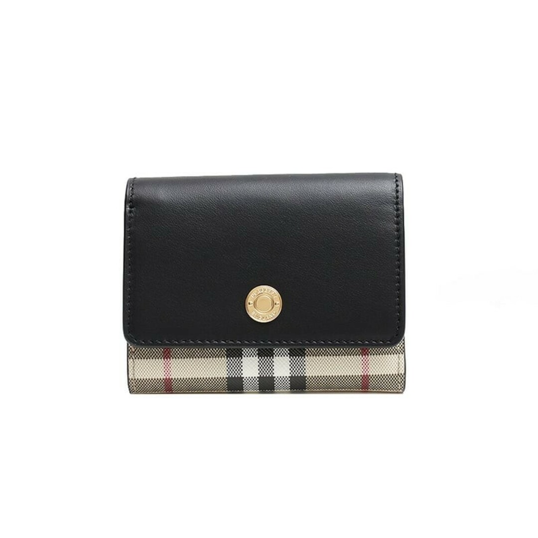 BURBERRY(バーバリー)のバーバリー 三つ折り財布 8057976 レディース ブラック レディースのファッション小物(財布)の商品写真