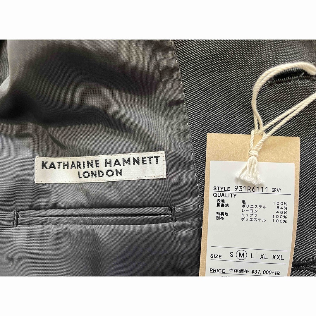 KATHARINE HAMNETT(キャサリンハムネット)の【新品、未使用】KATHARINE HAMNETT LONDON ジャケット メンズのジャケット/アウター(テーラードジャケット)の商品写真