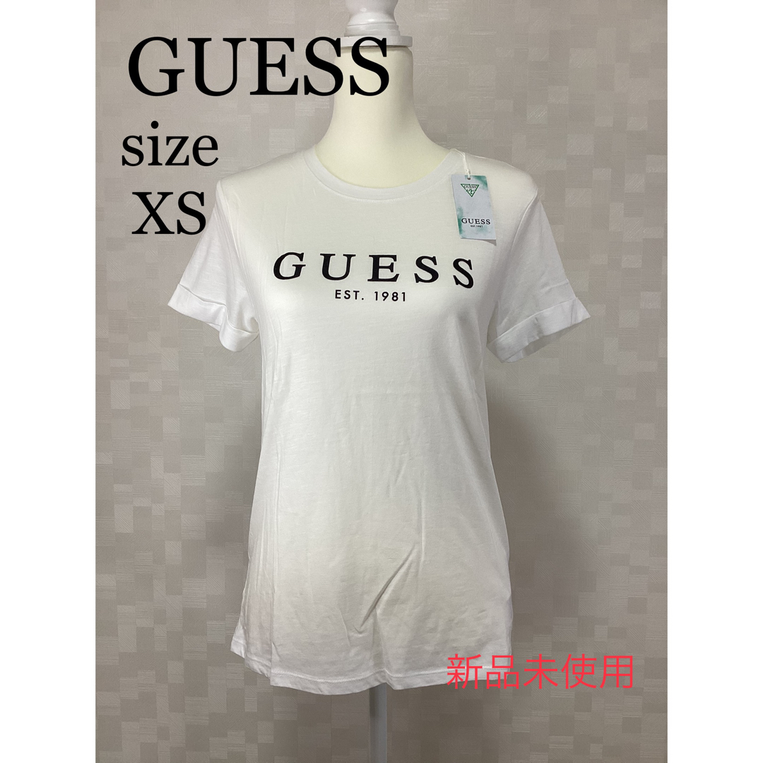 GUESS(ゲス)の★新品未使用タグ付き★　定価4290円　GUESS   ゲス　Tシャツ レディースのトップス(Tシャツ(半袖/袖なし))の商品写真