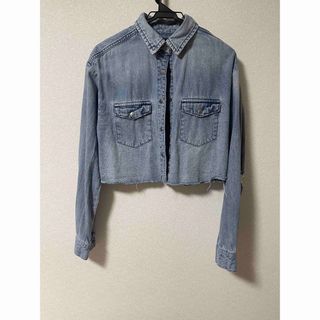 ksubi - ksubi  ズビ crix crop shirt  クロップシャツ デニム 