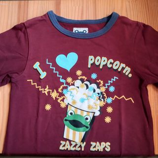 ZAZZY  ZAPS　ポップコーン　ロンT　120