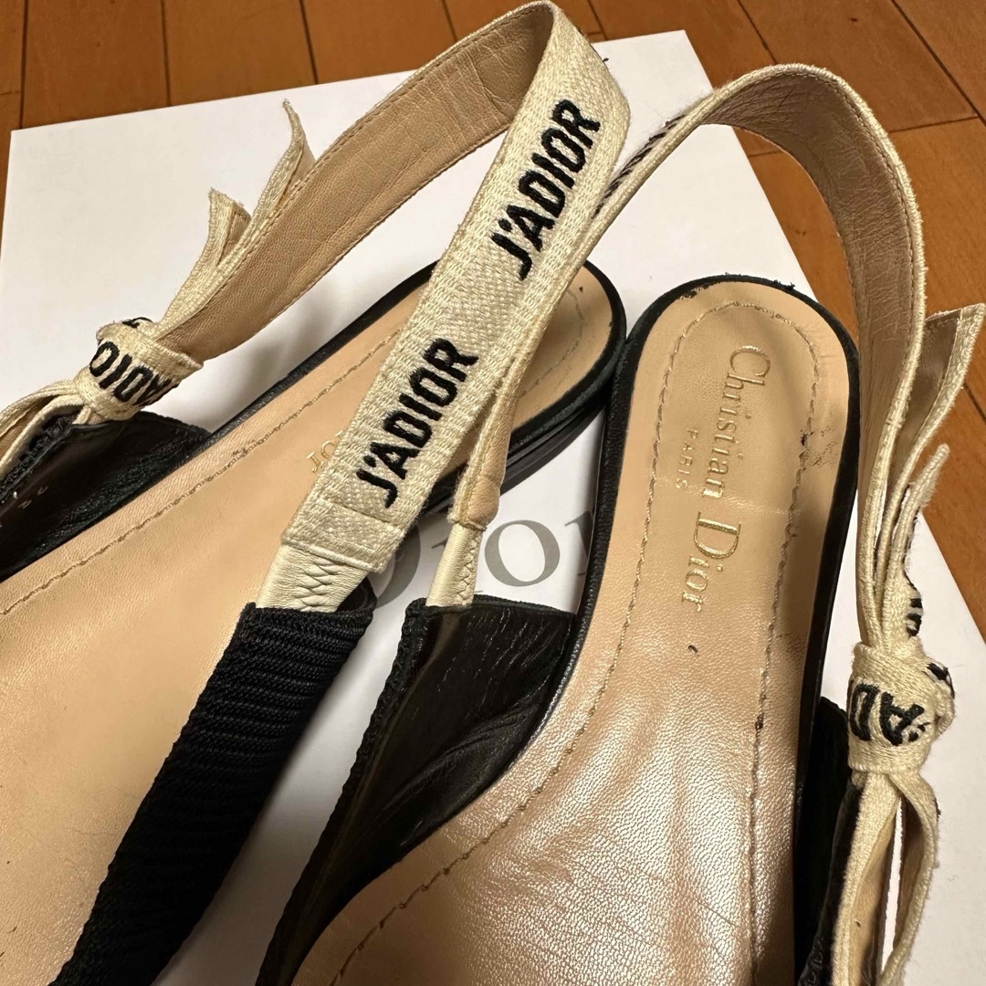 Dior ディオール パンプス J'Adior スリングバックフラット Dior ディオール パンプス J'Adior スリングバックフラット