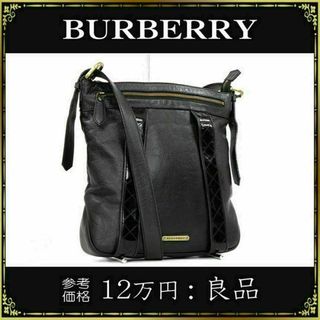 バーバリー(BURBERRY)の【全額返金保証・送料無料】バーバリーのショルダーバッグ・正規品・本革・斜め掛け(ショルダーバッグ)