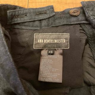 ANN DEMEULEMEESTERアン ドゥムルメステール ワイドパンツバギー