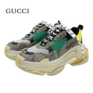 グッチ(Gucci)の未使用 グッチ GUCCI バレンシアガ トリプルS ザ ハッカー プロジェクト スニーカー 靴 シューズ GGロゴ マルチカラー(スニーカー)