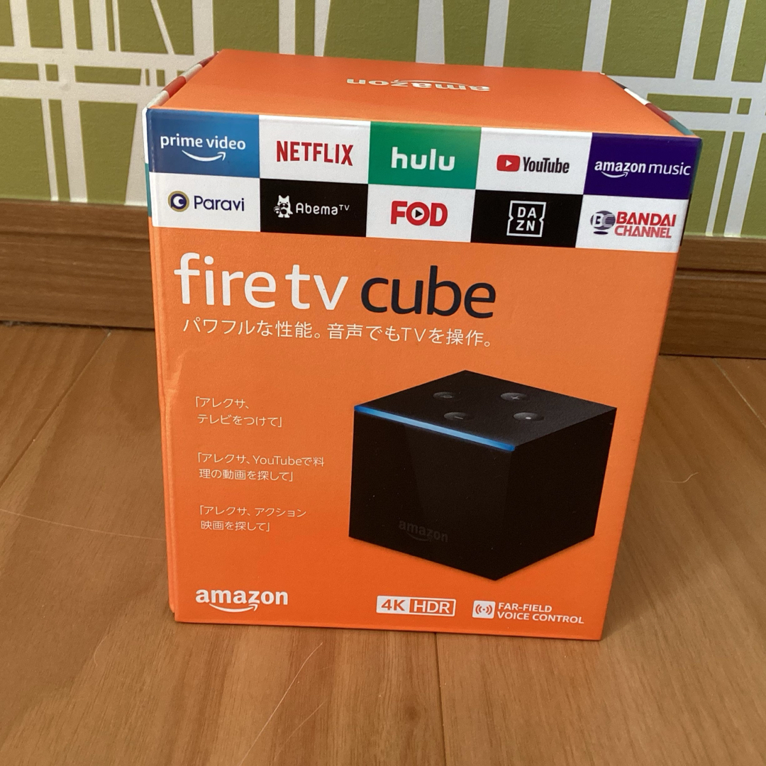 Amazon(アマゾン)のFire TV Cube ストリーミングメディアプレーヤー スマホ/家電/カメラのテレビ/映像機器(その他)の商品写真