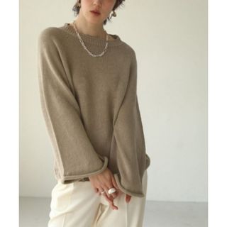 TODAYFUL - 【美品】TODAYFUL トゥデイフル コットン リネン ラフニット f