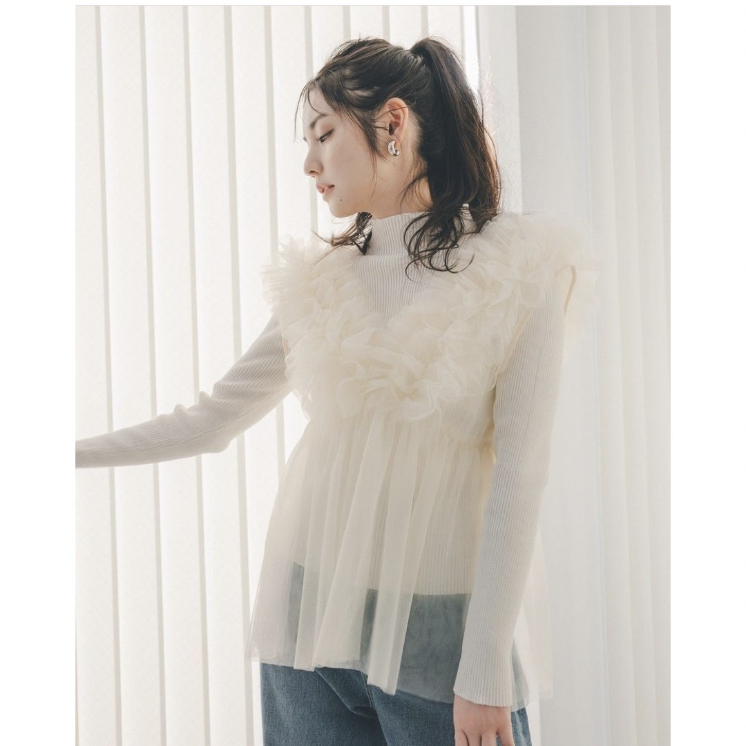 Rirandture - 2024SS チュールフリルニットセット Rirandtureの Rirandture - 2024SS チュールフリルニットセット Rirandtureの