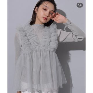 Rirandture - 2024SS チュールフリルニットセット Rirandtureの Rirandture - 2024SS チュールフリルニットセット Rirandtureの