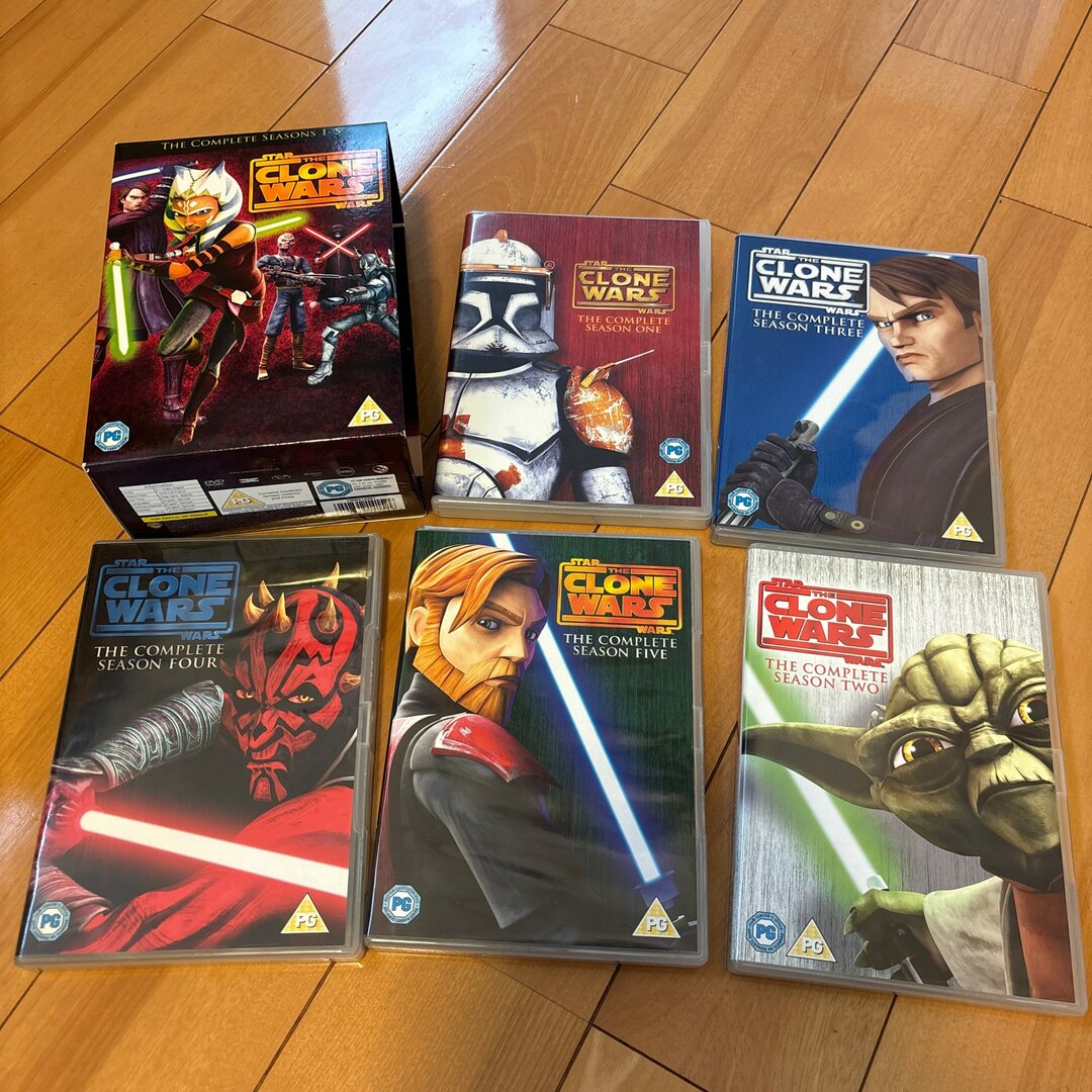 スターウォーズTHE CLONE WARS DVD 美品 エンタメ/ホビーのフィギュア(SF/ファンタジー/ホラー)の商品写真