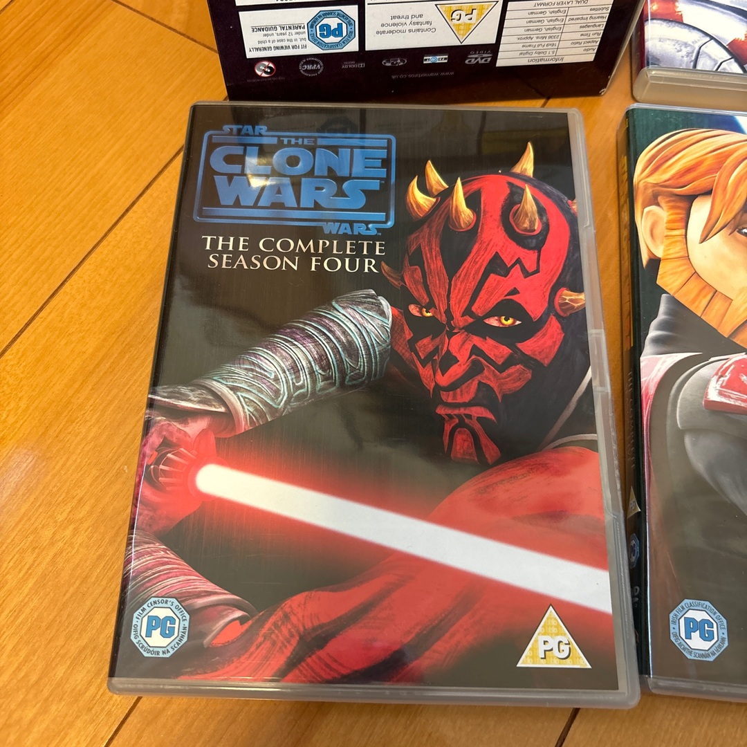 スターウォーズTHE CLONE WARS DVD 美品 エンタメ/ホビーのフィギュア(SF/ファンタジー/ホラー)の商品写真