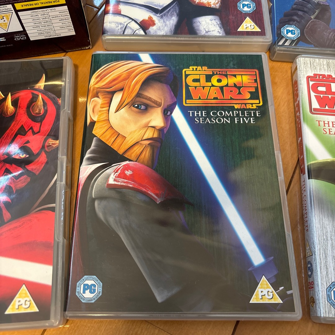 スターウォーズTHE CLONE WARS DVD 美品 エンタメ/ホビーのフィギュア(SF/ファンタジー/ホラー)の商品写真