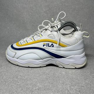 フィラ(FILA)のFILA　フィラ　ダッドスニーカー　24.0㎝　ホワイト(スニーカー)