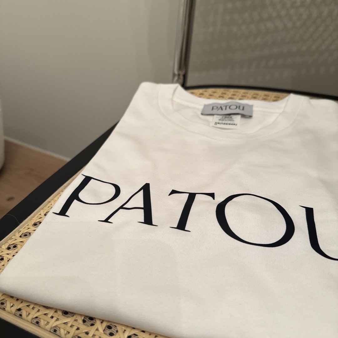 PATOU(パトゥ)のpatou パトゥ　Tシャツ　ホワイト レディースのトップス(Tシャツ(半袖/袖なし))の商品写真