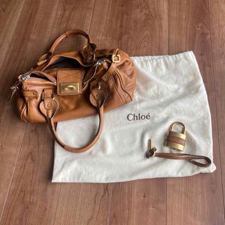 Chloe - Chloe クロエ　ハンドバッグ　パディントン　ブラウン　南京錠　鍵