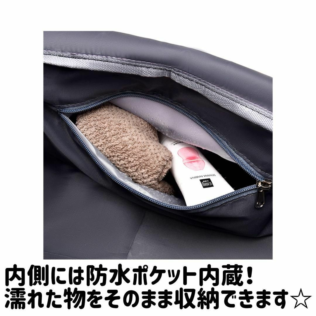 スポーツバッグ　旅行バッグ　ボストンバッグ　パープル　ヨガ　ジム　部活 A330 レディースのバッグ(ボストンバッグ)の商品写真