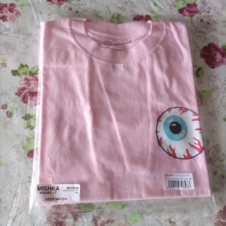 ミシカ(MISHKA)のMISHKA BASIC: KEEP WATCH TEE 【ピンク】(Tシャツ/カットソー(半袖/袖なし))