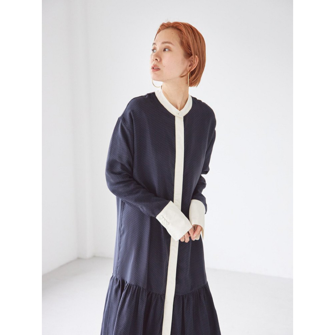 TODAYFUL - 38 TODAYFUL トゥデイフル 2way ドットシャツドレス TODAYFUL - 38 TODAYFUL トゥデイフル 2way ドットシャツドレス