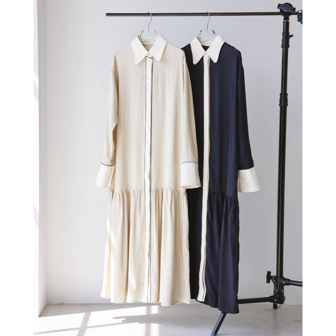 TODAYFUL - 38 TODAYFUL トゥデイフル 2way ドットシャツドレス TODAYFUL - 38 TODAYFUL トゥデイフル 2way ドットシャツドレス