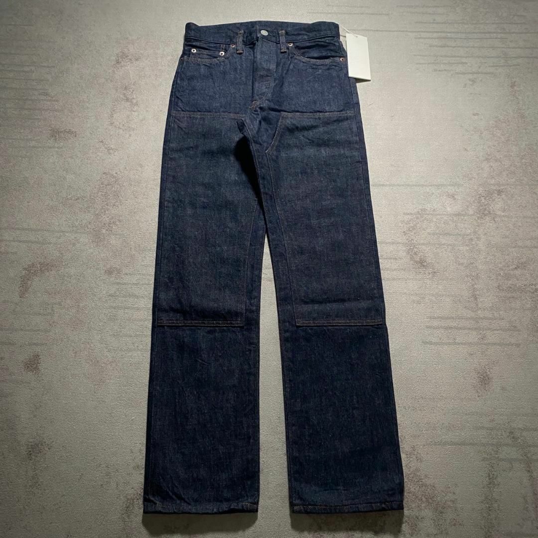 UNUSED(アンユーズド)の新品 UNUSED 12.5oz ダブルニー デニムパンツ 1 メンズのパンツ(デニム/ジーンズ)の商品写真