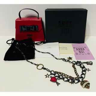 アナスイ(ANNA SUI)のANNA SUI  アナスイ 2wayネックレス ブレスレット  ギター ハート(ネックレス)