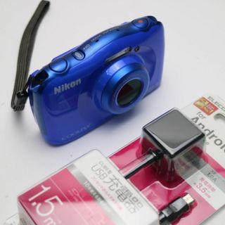 ニコン(Nikon)のCOOLPIX W100 ブルー  M333(コンパクトデジタルカメラ)