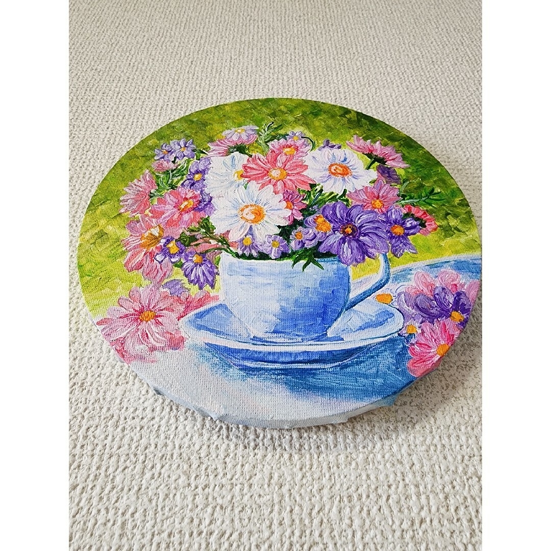 アクリル画 花 絵画 アート 花の絵 イラストの通販 by アクリル画 花 絵画 アート 花の絵 イラストの通販 by