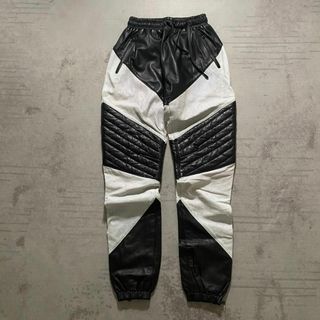 リックオウエンス(Rick Owens)のEN NOIR オールレザー 本革 メッシュ パンツ Y2K(サルエルパンツ)