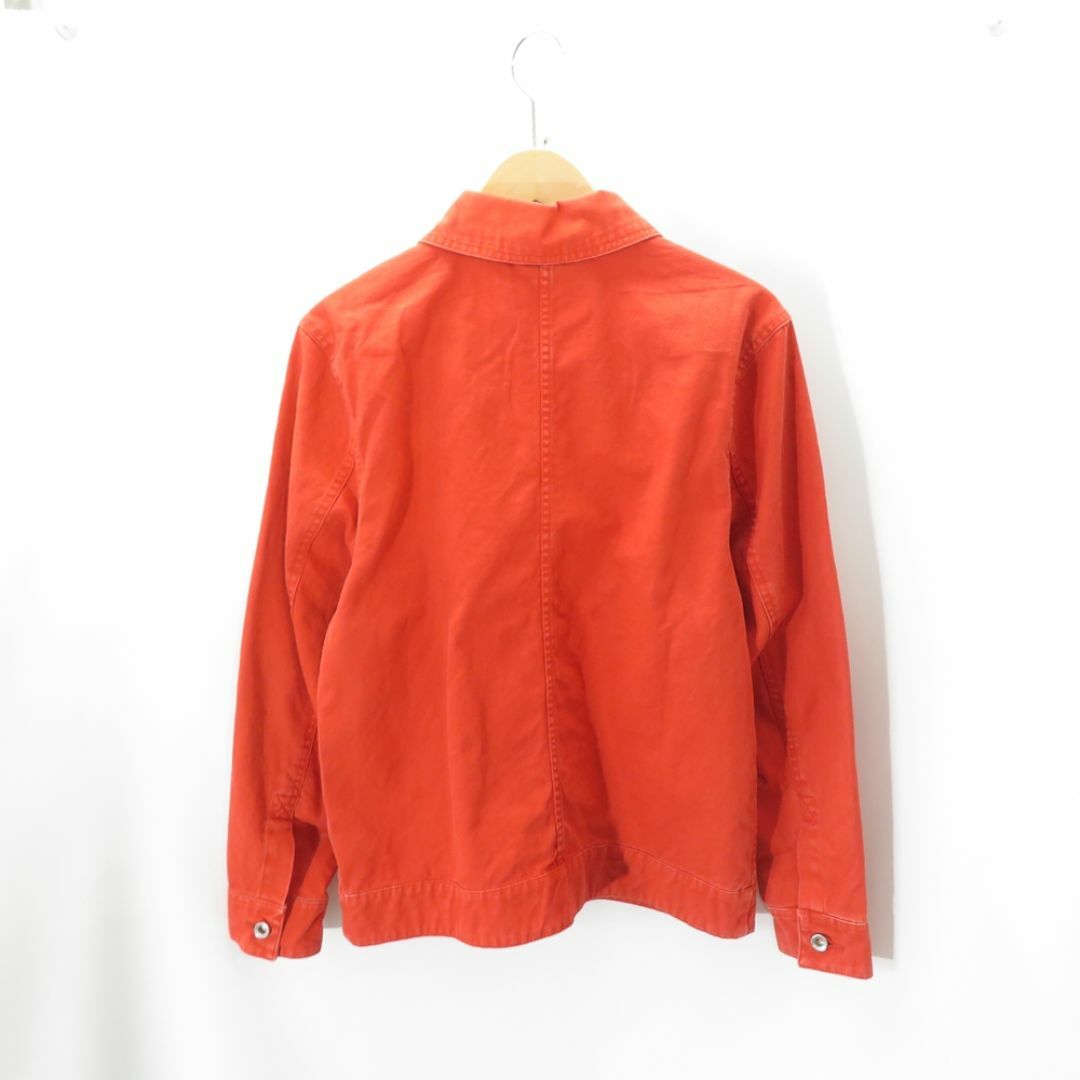 NIKE 24ss ESS STMT CHICAGO JACKET Size-S FN4528-604 ORANGE  メンズのジャケット/アウター(Gジャン/デニムジャケット)の商品写真