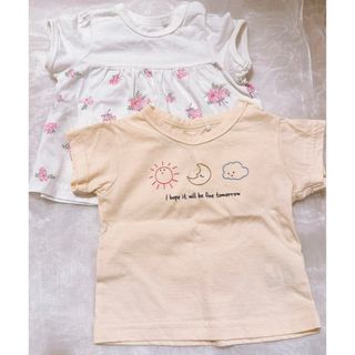 ベビー服 半袖2枚(Ｔシャツ)