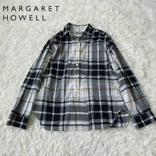 マーガレットハウエル(MARGARET HOWELL)のマーガレットハウエル　チェック　シャツ　MHL(シャツ/ブラウス(長袖/七分))