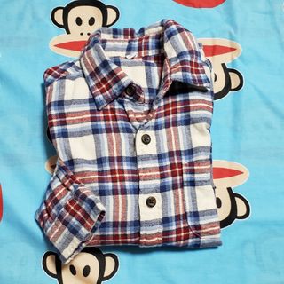 ユニクロ(UNIQLO)の【中古】 ユニクロ チェックシャツ 130(ブラウス)