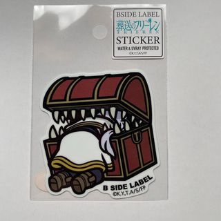 B SIDE LABEL ステッカー　葬送のフリーレン