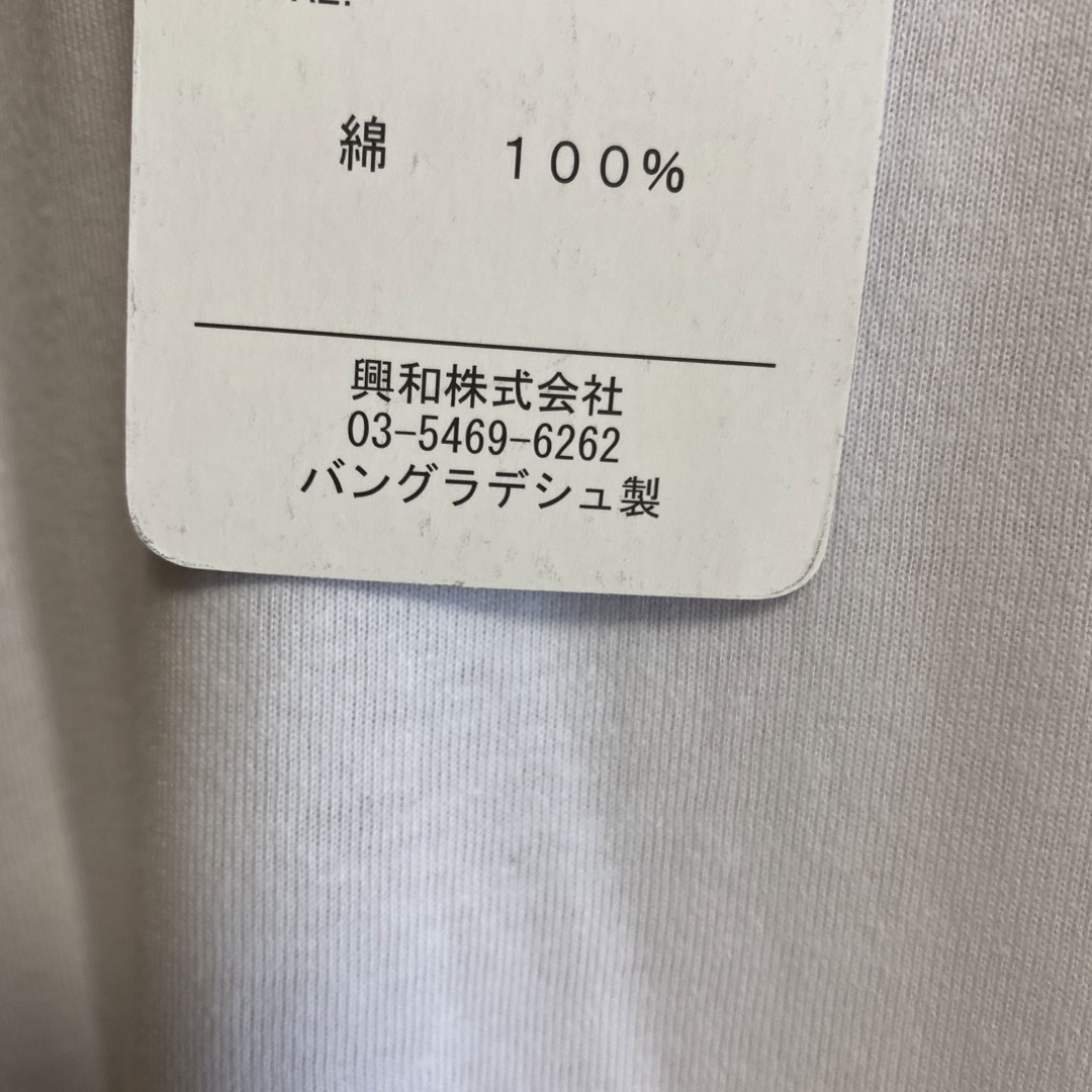 KN2322 ＊5L 大きいサイズ　USAコットンTシャツ　裾ラウンド　 レディースのトップス(Tシャツ(半袖/袖なし))の商品写真