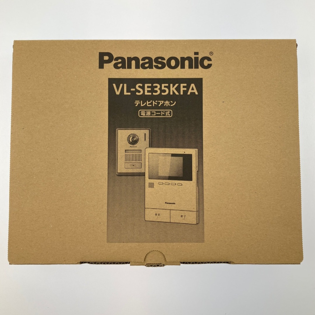 Panasonic(パナソニック)の▽▽Panasonic テレビドアホン 電源コード式 VL-SE35KFA スマホ/家電/カメラのスマホ/家電/カメラ その他(その他)の商品写真