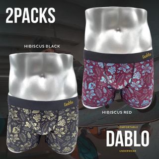 【新品】DABLO FTM メンズ ボクサーパンツ サーフパンツ Mサイズ 2枚(ボクサーパンツ)