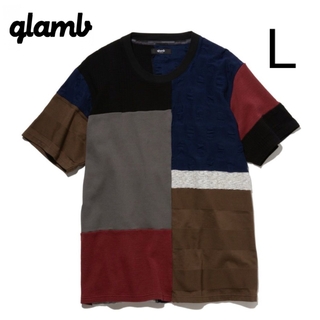 グラム(glamb)のglamb Patchwork CS パッチワーク カットソー(Tシャツ/カットソー(半袖/袖なし))
