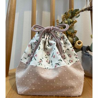 LIBERTY＊フローティングフローラ＊お弁当袋＊巾着(外出用品)