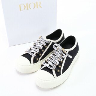 Christian Dior - 極美品 クリスチャン ディオール WALK'n' DIOR ウォーキン 35 ローカット スニーカー レースアップ 靴 シューズ レディース YYM 0314-Y24