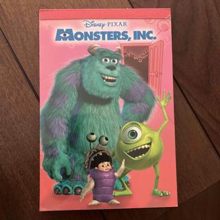 ディズニー(Disney)のモンスターズインク　メモ帳(キャラクターグッズ)