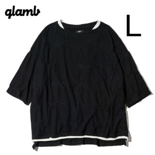 glamb - glamb フェイクレイヤード ワイド カットソー