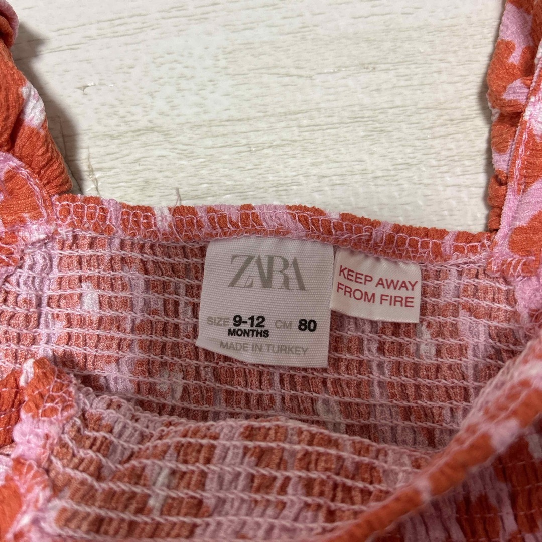 ZARA KIDS(ザラキッズ)のZARA ベビー　ワンピース　 キッズ/ベビー/マタニティのベビー服(~85cm)(ワンピース)の商品写真
