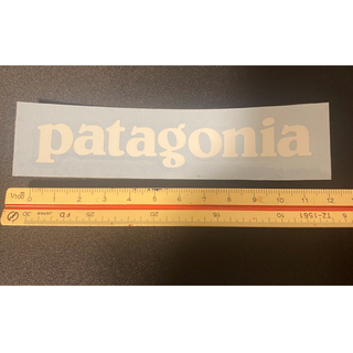 patagonia - 【Patagonia パタゴニア】カッティングステッカー　白