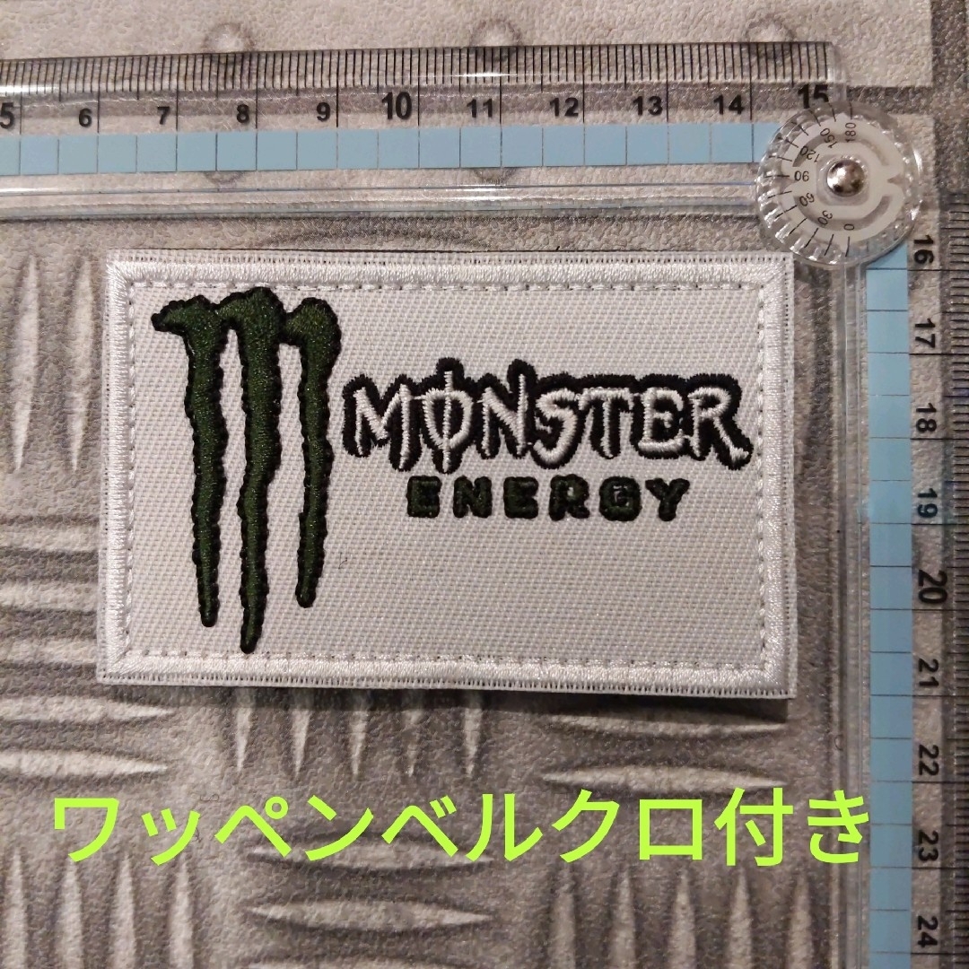 ミリタリー刺繍ワッペン MONSTERパッチです。 ベルクロ付き エンタメ/ホビーのミリタリー(個人装備)の商品写真